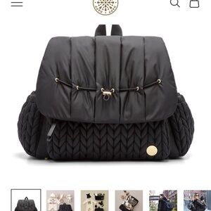 Black Women's Backpack